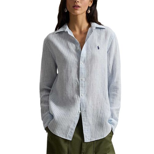 Polo Ralph Lauren Classic Fit Striped Linen Shirt